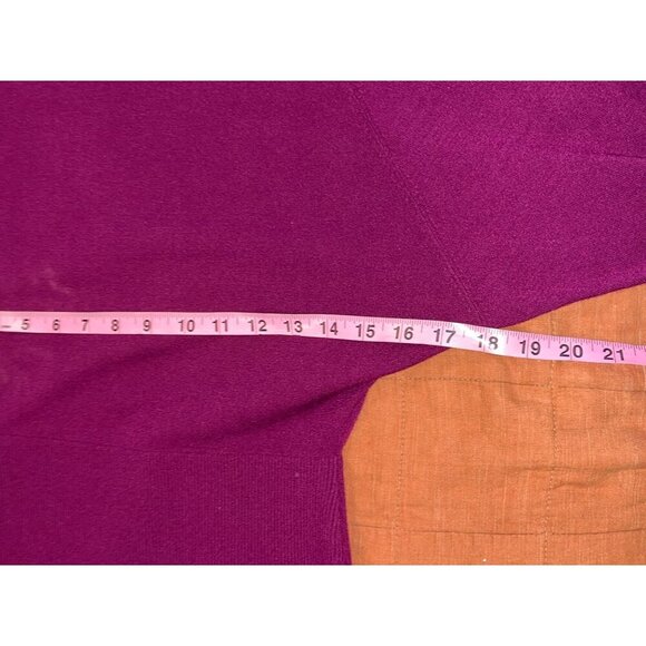 A.L.C. Caren Mini Dress in Deep Orchid Dolman Turtleneck Women Size M ($425) - Picture 8 of 10